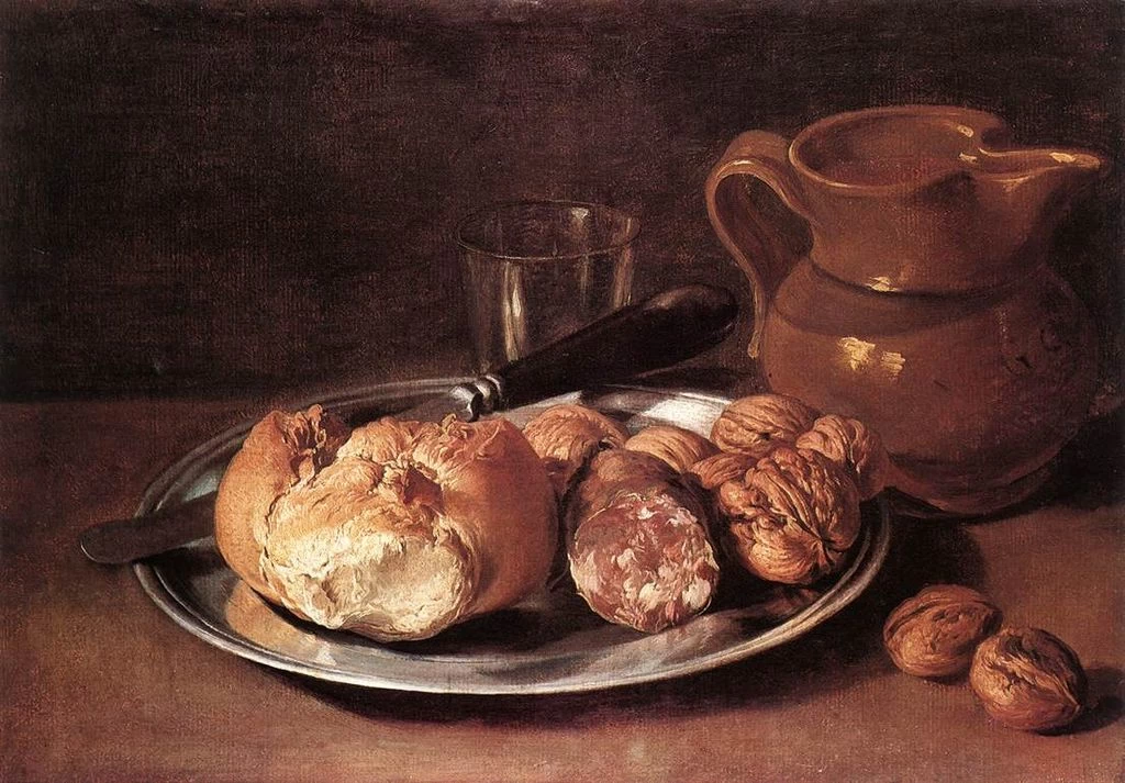 Giacomo Ceruti, il Pitocchetto - Pane e brocca